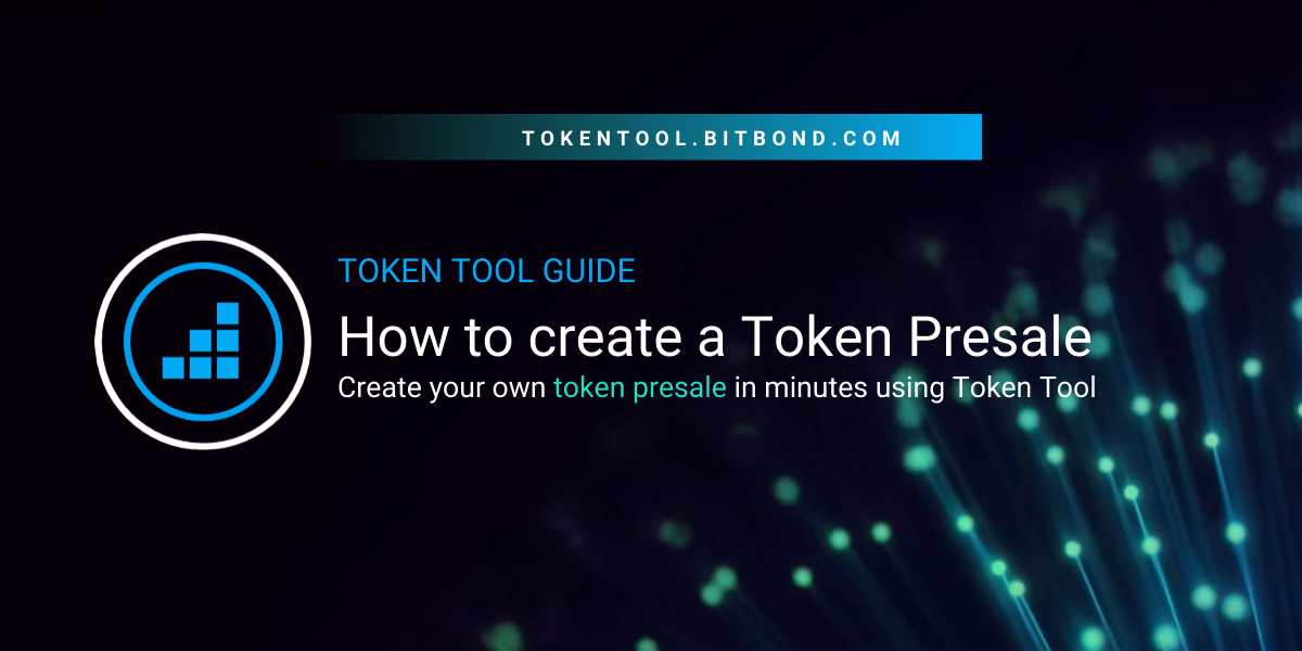 Create Token Presale using Token Tool