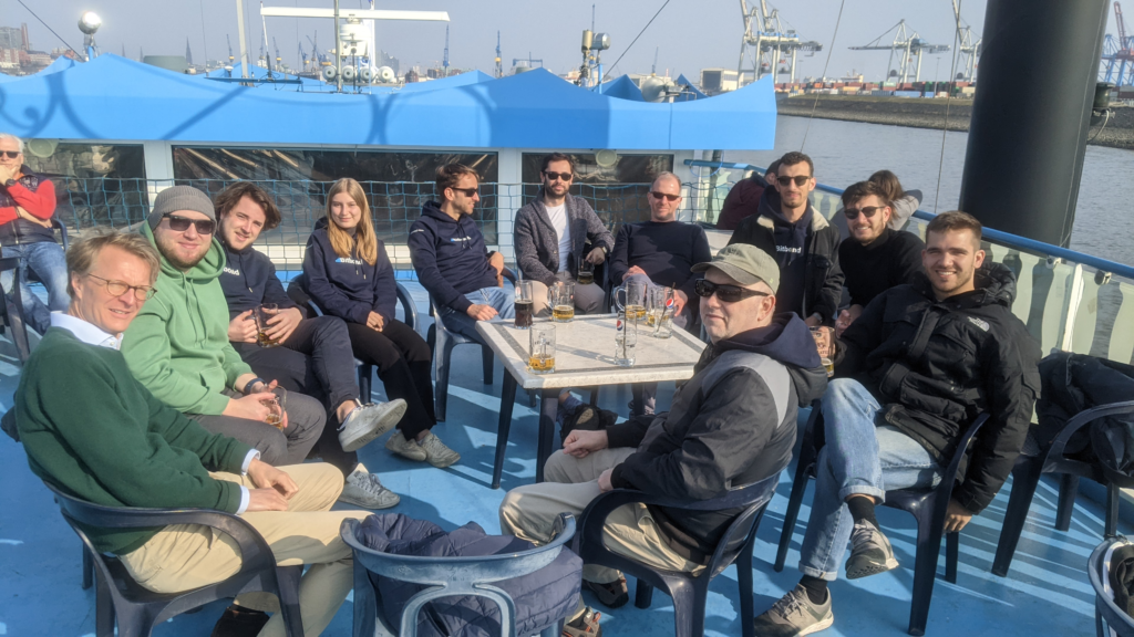 Bitbond team on a trip in Hamburg