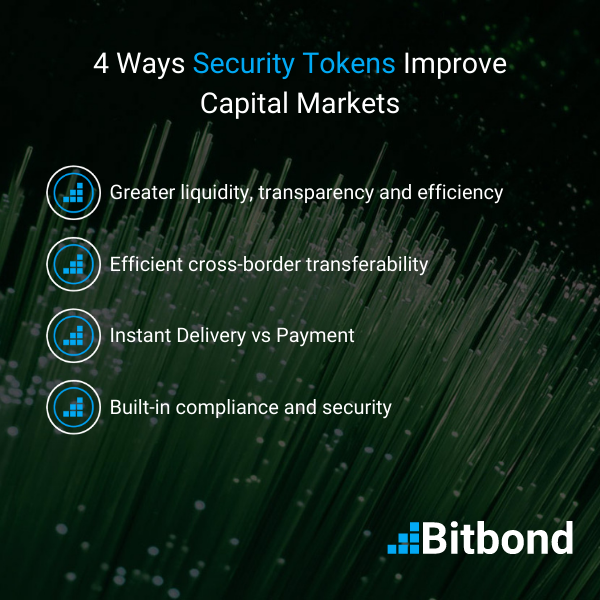 Security tokens improve capital markets in 4 major aspects