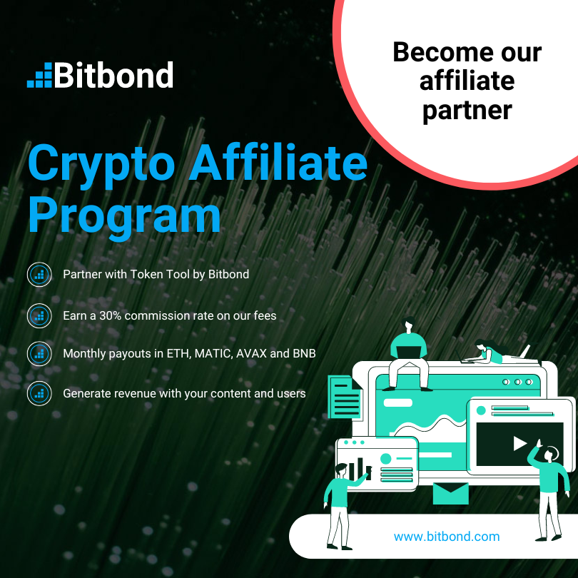 Crypto.com affiliate program has an alternative which is Bitbond's affiliate program